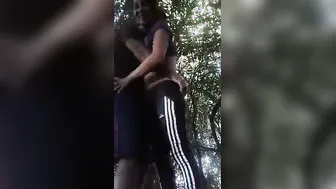 Morning Walk Turned Into Quickie For Horny Aunty And Her Lover Boy