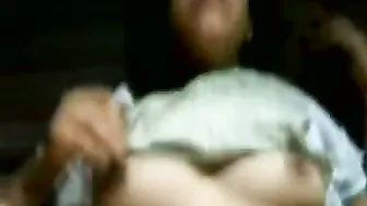 Newlywed Wife Riding Her Husband Grinding Hard Till He Explodes