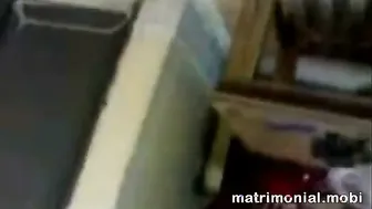 Bhabhi Moaning Loud Getting Drilled While Her Servant Watches