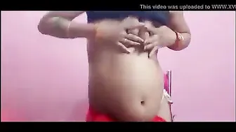 Married Bhabhi Stripping Naked On Webcam For Her Online Lover
