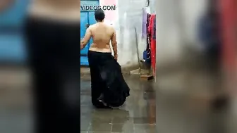 Punjabi Bhabhi Getting Pounded Hard After Bathing In The Rain