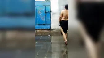 Punjabi Bhabhi Getting Pounded Hard After Bathing In The Rain