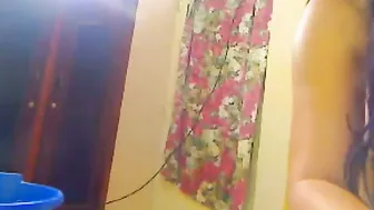 Indian Wife Stripping And Showering For Me On Our Private Webcam