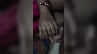 Married Bhabhi Sucking Off Her Secret Lover Behind Closed Doors