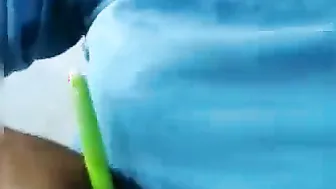 Schoolgirl's Big Tits Bouncing Around During Class In Her Uniform