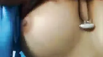 Schoolgirl's Big Tits Bouncing Around During Class In Her Uniform