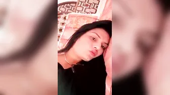 Newlywed Bhabhi Shyly Revealing Her Big Natural Boobs On Cam