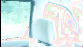 Gf Sucking And Riding Her Lover Hard Inside Parked Car At Night