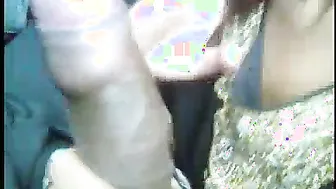 Gf Sucking And Riding Her Lover Hard Inside Parked Car At Night
