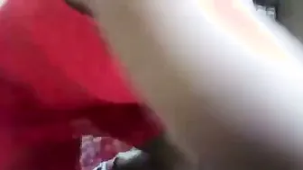 Busty GF Teasing Him With Those Massive Natural Tits
