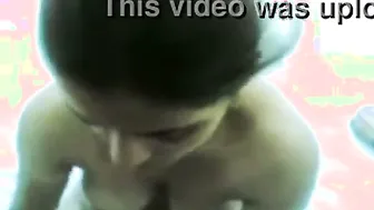 Hairy Pussy Gf Wrapping Her Lips Around His Thick Desi Cock