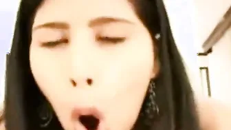 Gorgeous GF Worshipping My Cock On Her Knees Today