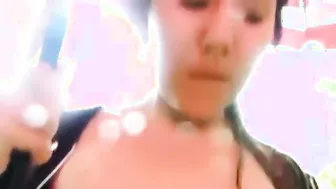 Naked GF's Sucking And Fucking Outdoors In The Village