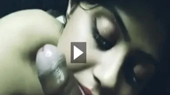 Indian Gf Giving Her Man A Sweet Sloppy Blowjob In Their Bedroom