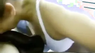 My Indian Buddy Getting His Dick Sucked By His American GF