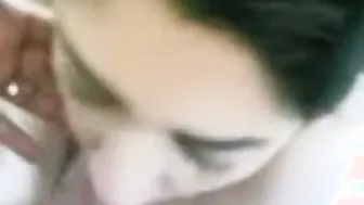 GF Slowly Sucking My Cock Until I Explode In Her Mouth