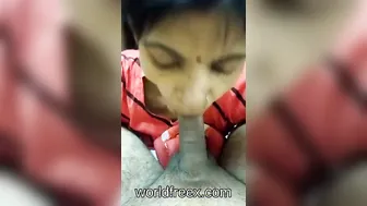 Young Married Woman From Kerala Giving Incredible Head To Her Man