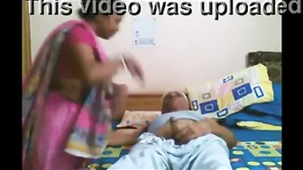 Village Maid On Her Knees Servicing Her Boss Behind Closed Doors