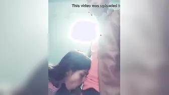 Desi GF Draining His Cock Completely In Her Mouth