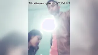 Desi GF Draining His Cock Completely In Her Mouth