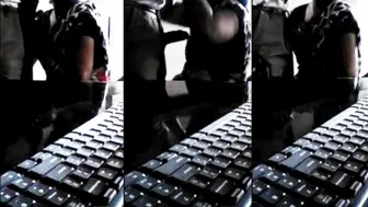 Secretary Sucking Off Her Boss In The Office After Hours