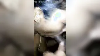 Indian Married Woman Deepthroating My Cock At Her Place Tonight