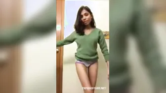 Hot GF Stripping Naked And Seducing Me At Her Apartment