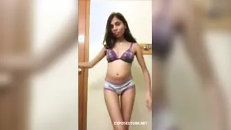 Hot GF Stripping Naked And Seducing Me At Her Apartment