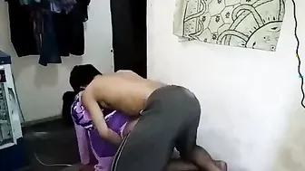 Kanpur Wife Getting Pounded From Behind By Her Husband At Home