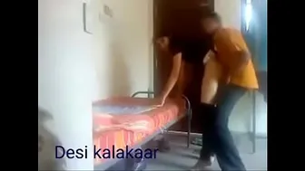 College Lovers Fucking Hard In His Hostel Room After Classes