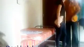 College Lovers Fucking Hard In His Hostel Room After Classes