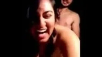 Babe Moaning Loud While Getting Fucked Hard From Behind At Home