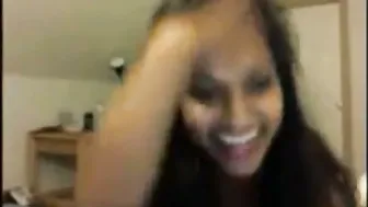 College Girl Stripping Naked For BF On Late Night Video