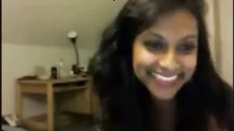 College Girl Stripping Naked For BF On Late Night Video