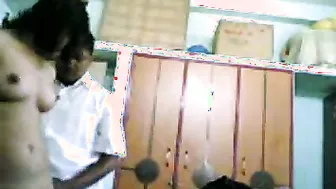 College Girl Riding Her BF In Bedroom After Classes