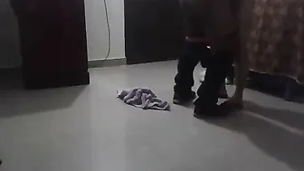 Delivery Guy Fucking Lonely Housewife While Husband Watches