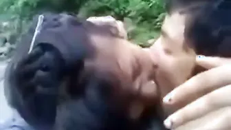 College Friends Getting Wild Together Outdoors In The Fields