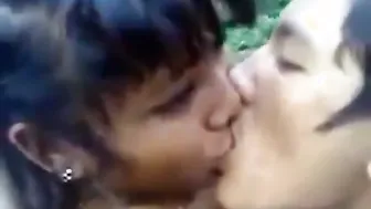 College Friends Getting Wild Together Outdoors In The Fields