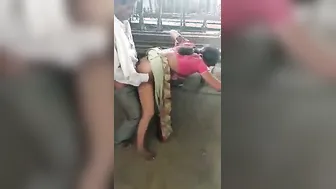 Teacher Getting Drilled By Watchman In Empty Classroom After Hours