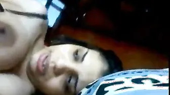 College Babe Moaning Dirty While Touching Herself For Her Man