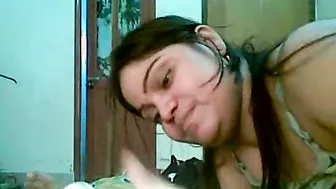 Busty Wife Sucking Her Husband Off Real Good During Honeymoon
