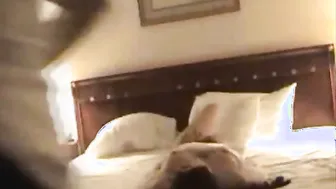 Newlywed Bride Getting Pounded Deep By Her Husband On Wedding Day