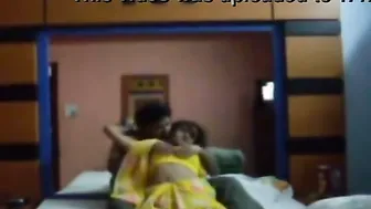 Husband Fucking His Wife Rough In Cheap Hotel Room After Wedding