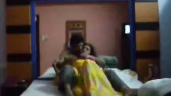 Husband Fucking His Wife Rough In Cheap Hotel Room After Wedding