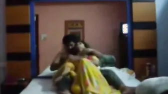 Husband Fucking His Wife Rough In Cheap Hotel Room After Wedding