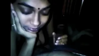 Desi Wife Eagerly Sucking Her Husband's Thick Cock For Pleasure
