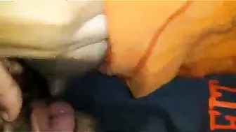 Watching His Wife Getting Her Big Boobs Sucked Hard And Squeezed