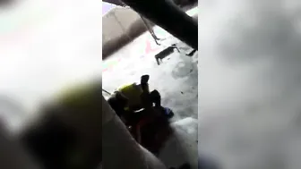 Labour Worker Fucking Coworker Behind Construction Site Caught