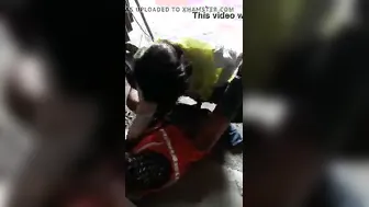 Labour Worker Fucking Coworker Behind Construction Site Caught