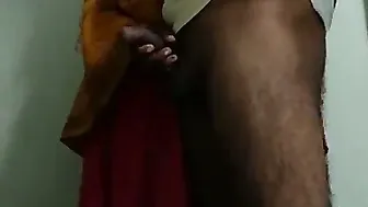 Maid Jerking Off Her Owner Until He Cums All Over Her Hands